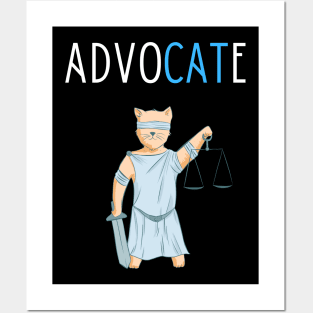 Advocate lawyer gift Posters and Art